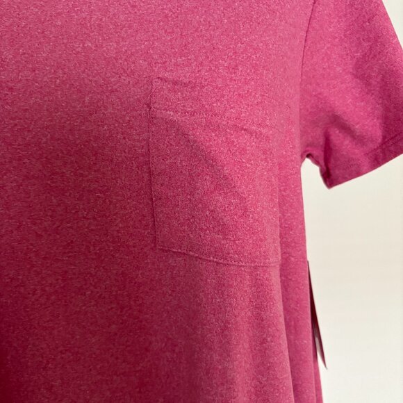 NWT LuLaRoe Carly Dress Pink XXS High-Low Hem - Picture 5 of 8